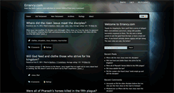 Desktop Screenshot of errancy.com